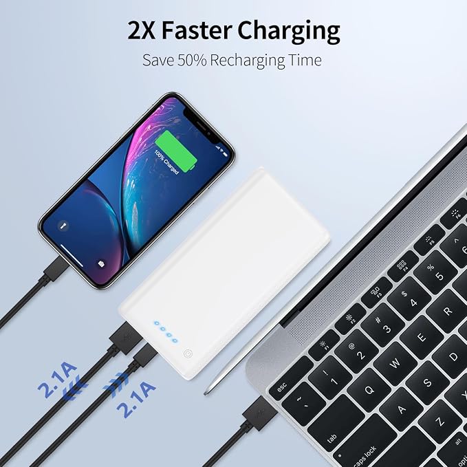 Portable Charger Power Bank 25800mAh Huge Capacity External Battery Pack - Image 4