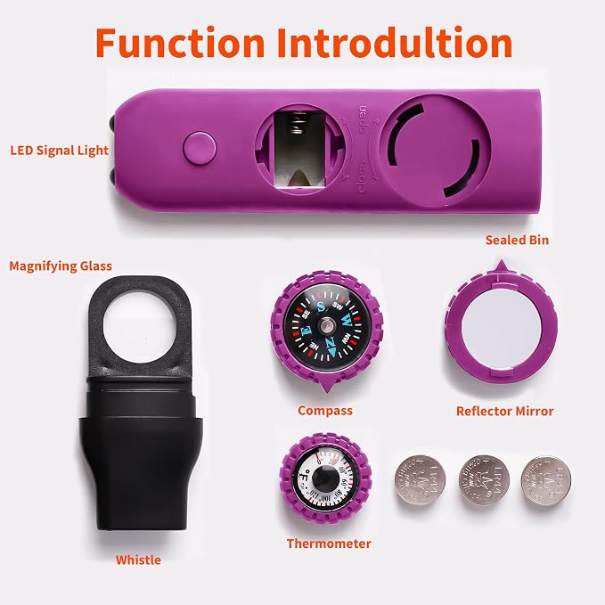 Multifunctional Survival Emergency Whistle - Image 8
