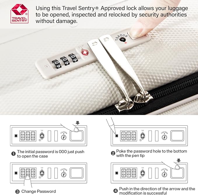 Hanke 16 Inch Underseat Carry On Luggage - Image 7