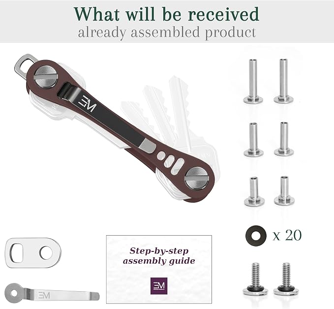 EM Premium Products Compact Key Holder - Image 5
