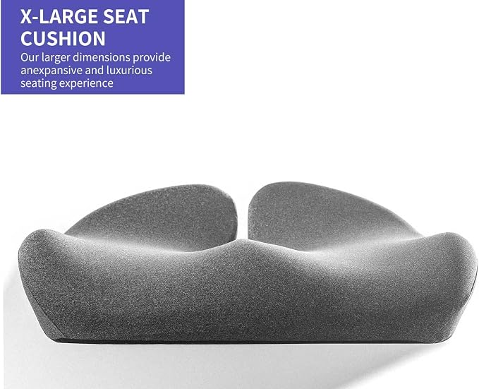 SupremeComfort X-Large Gel Infused High Density Foam Seat Cushion - Image 2