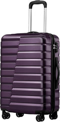 Coolife Larage Luaggage Hardside Expandable Suitcase by COOLIFE