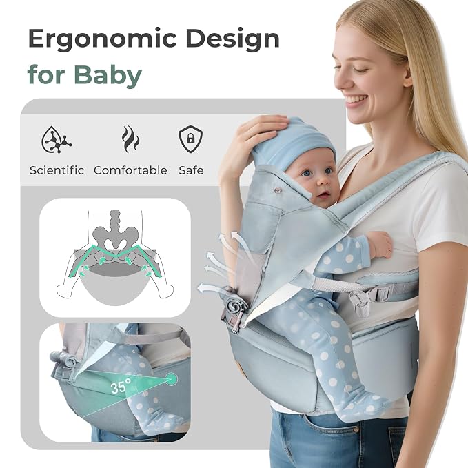 FRUITEAM 6-in-1 Baby Carrier - Image 5