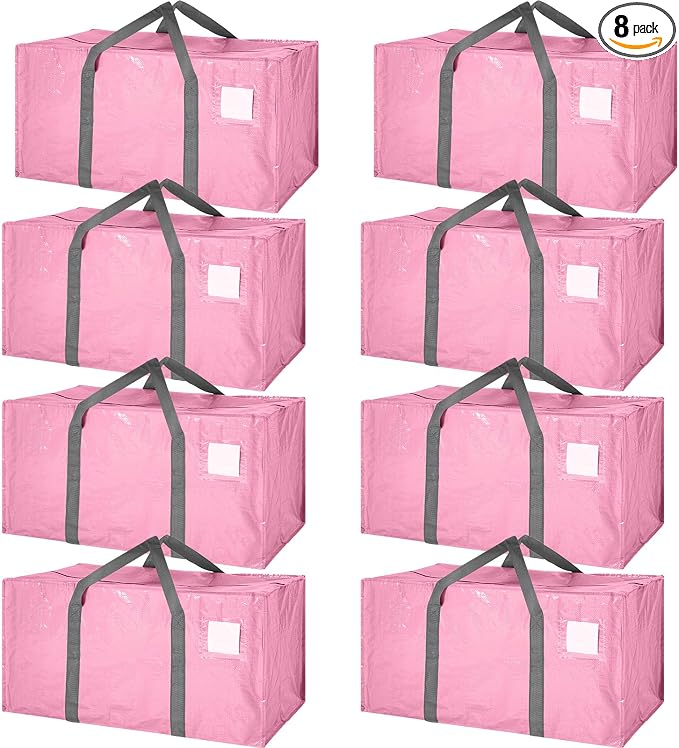 8 Pack Extra Large Moving Bags Heavy Duty Packing Bags by Unknown