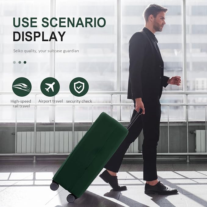 Travel Luggage Cover Suitcase Protector Scratch-Resistant Fit 19-31 Inch - Image 7