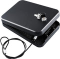 Dalmbox Gun Safe for Pistols Small Handgun Lock Box by Dalmbox