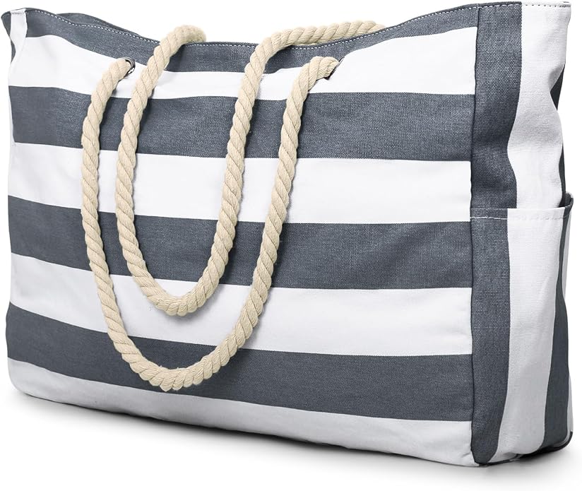 Becokan Beach Bag Large Beach Tote Bag by BecokanBeachBagSpecialist