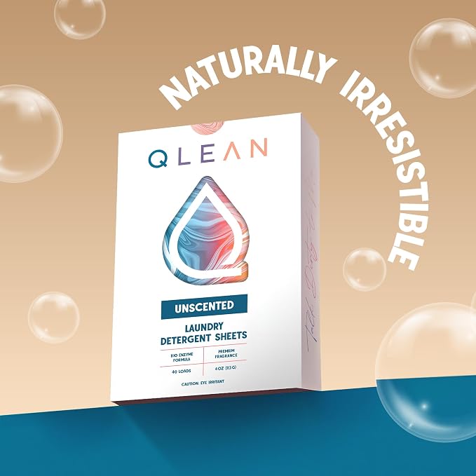 QLEAN Laundry Detergent Sheets – Travel Laundry Detergent Sheets - Image 9