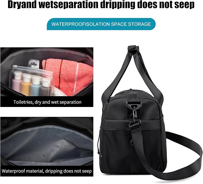 Small Gym Bag Duffel Bag for Men Women - Image 7