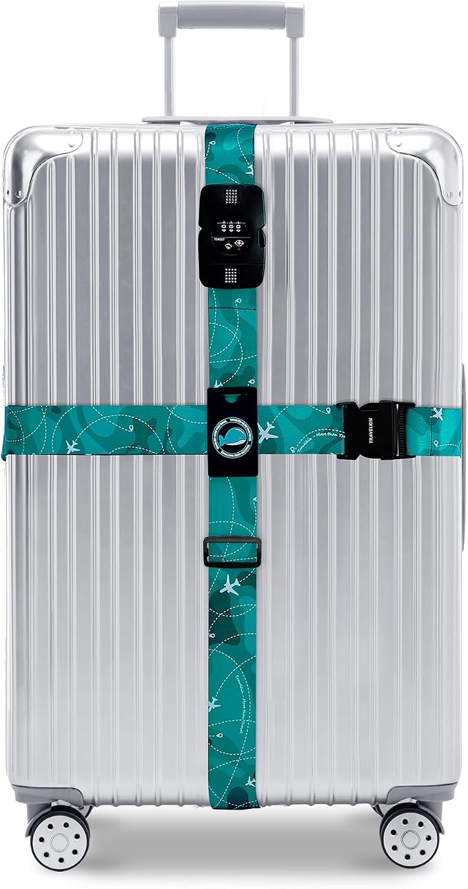 Travelkin Luggage Straps TSA Approved by MoreThanTravel