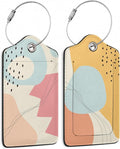 Abstract Lines and Curves 2 Pack Luggage Tag by DEMACYA