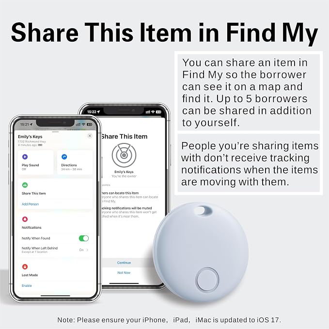 Reyke Smart Tag, Air Tracker Luggage Tracker, Works - Image 5