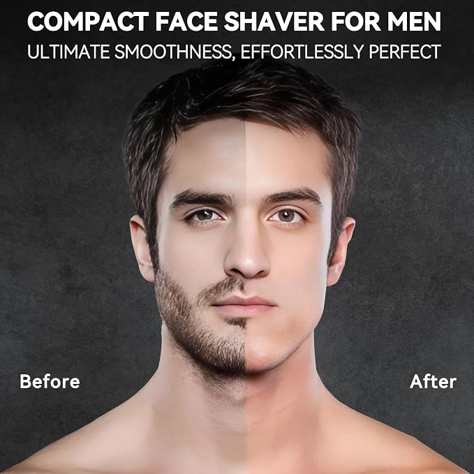 VIKICON® Electric Foil Shavers for Men, Compact Travel Face Shaver, Mini Razor - Image 6