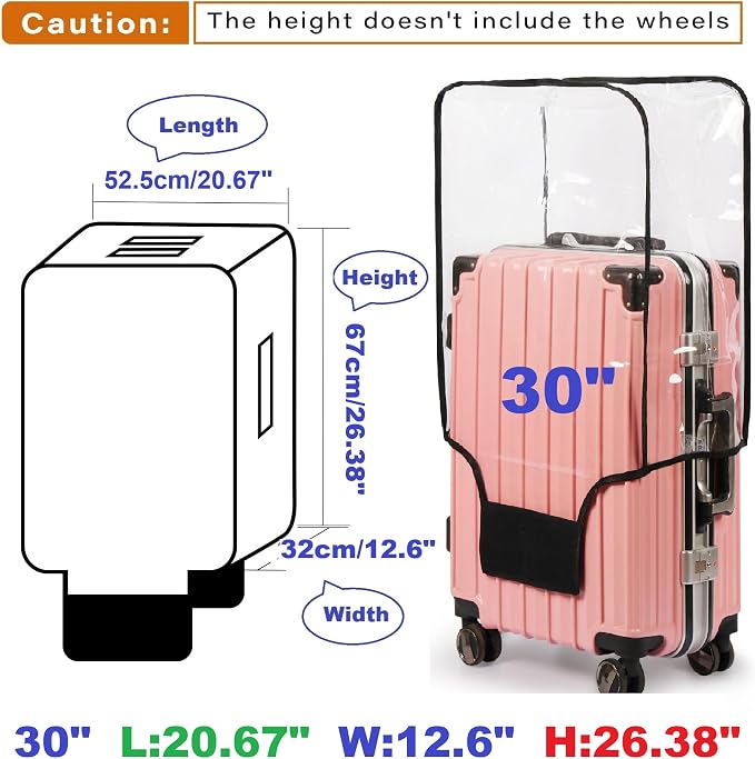 FABUWAY PVC Suitcase Cover - Image 2