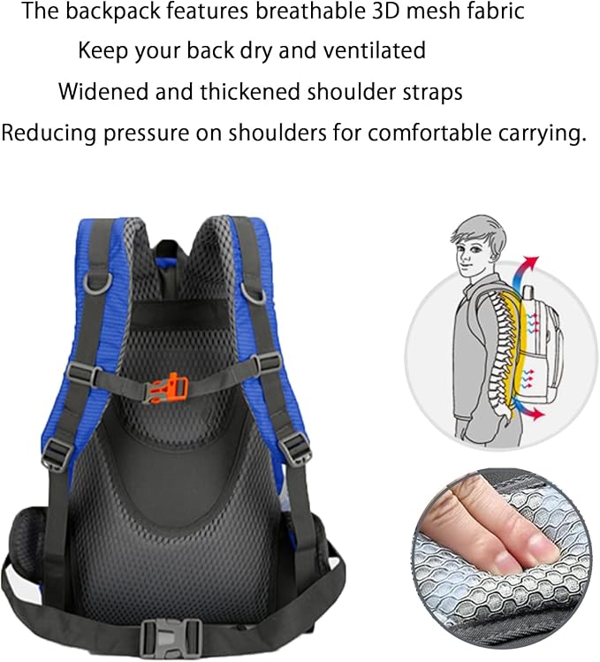 35L Hiking Backpack, Camping Backpack - Image 4