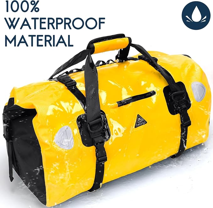 Haimont Waterproof Duffel Bag Roll-top Dry Duffel Bag - Image 2