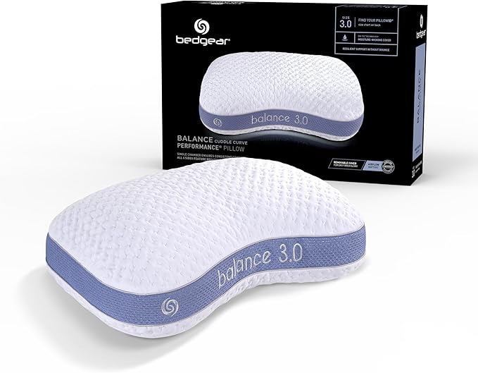 Bedgear Balance Cuddle Curve Performance Pillow by BEDGEAR
