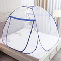 Pop-up Mosquito net Double Bed, L75xW47xH55in, Double Door Zip Portable Tent by Usaidon