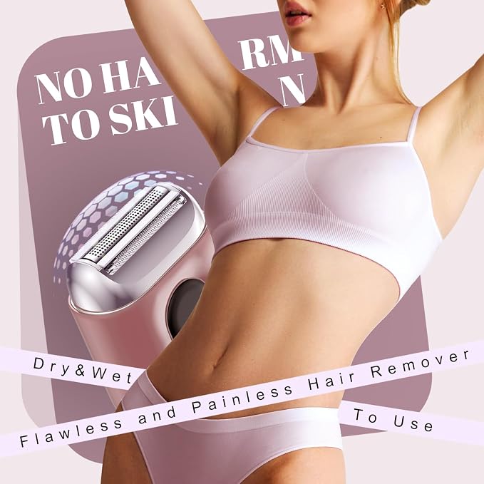 Cordless Electric Shaver for Women: Mini Electric Razors - Image 3