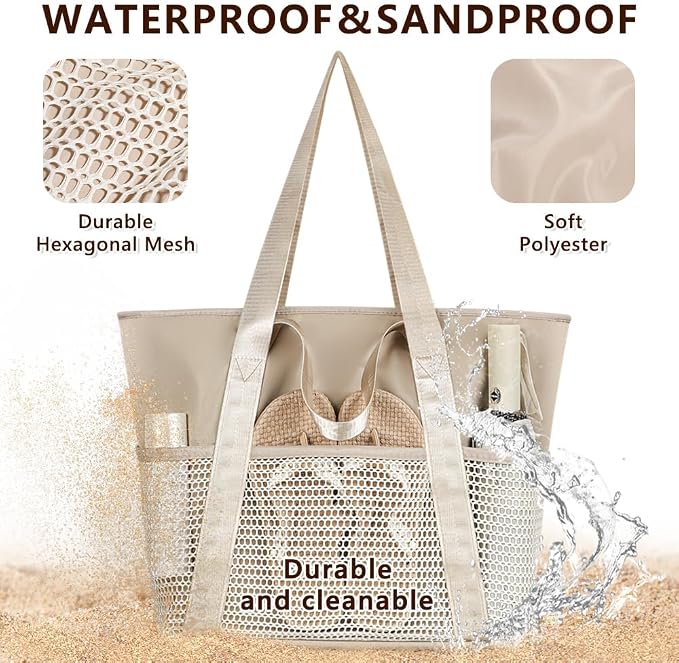 Waterproof Sandproof Beach Bag - Image 2