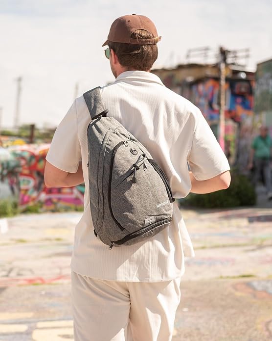 WATERFLY Large Crossbody Sling Bag: Over Shoulder Backpack Daypack Casual Cross - Image 6
