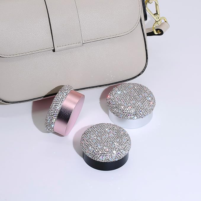 Small Pill Case 3 Compartments, Metal Round Portable Pill Box, Waterproof - Image 6