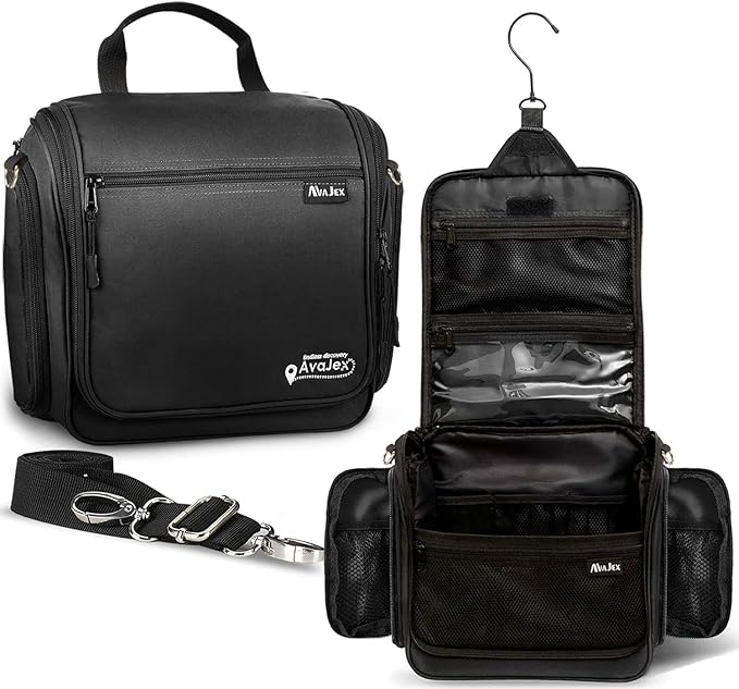 Extra Large Hanging Travel Toiletry Bag by AvaJex
