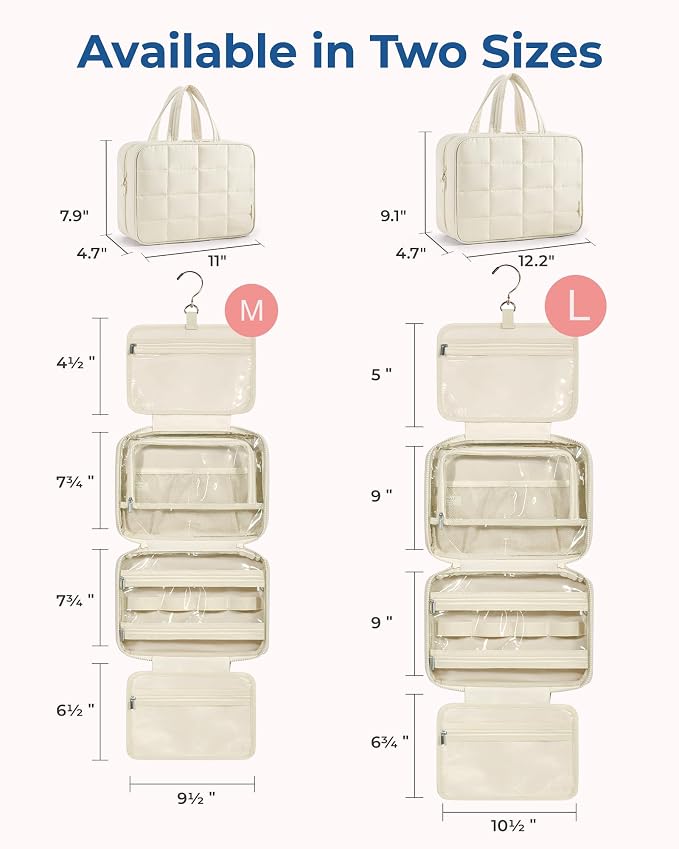 BAGSMART Travel Toiletry Bag - Image 6