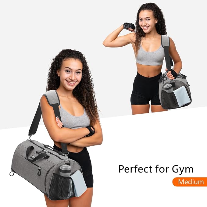 TOPDesign Gym Bag for Women & Men, Unisex Duffel Bag - Image 3