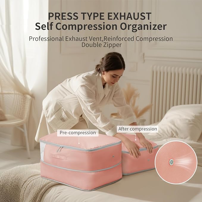DIMJ Comforter Storage Bag 4 Pack - Image 2
