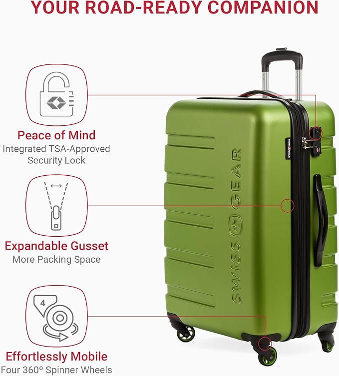 SwissGear 7366 Hardside Expandable Luggage - Image 3