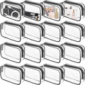 16 Pieces Clear Makeup Bags Bulk, TSA Approved Toiletry Bag by YedsIntu