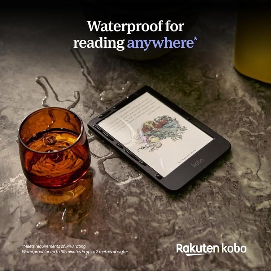 Kobo Clara Colour | eReader | 6” Glare-Free Colour E Ink Display | Dark Mode - Image 7