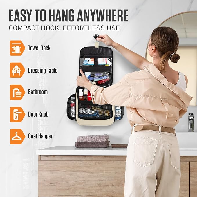 VENTURE 4TH Hanging Travel Toiletry Bag - Image 7