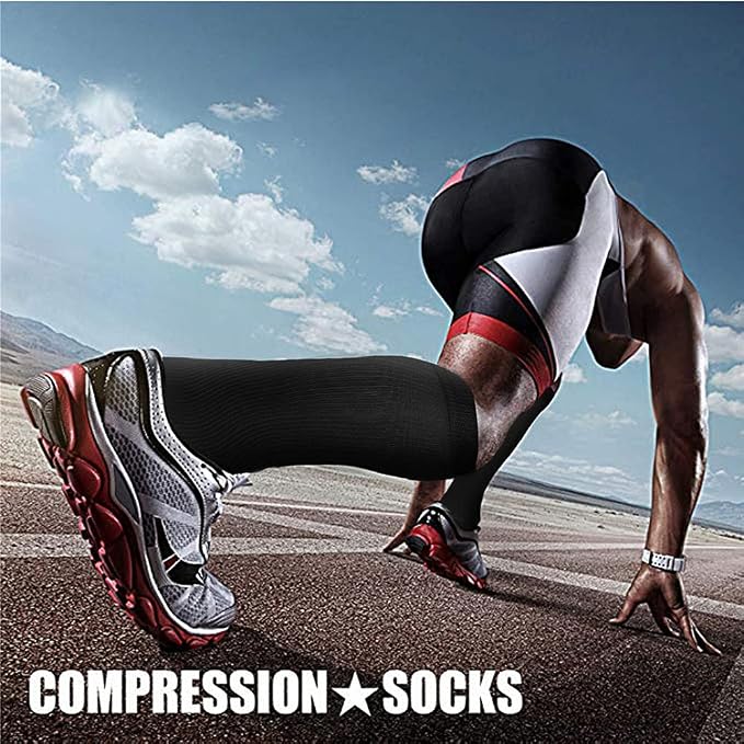CHARMKING Compression Socks for Women & Men Circulation 15-20 mmHg is Best - Image 3