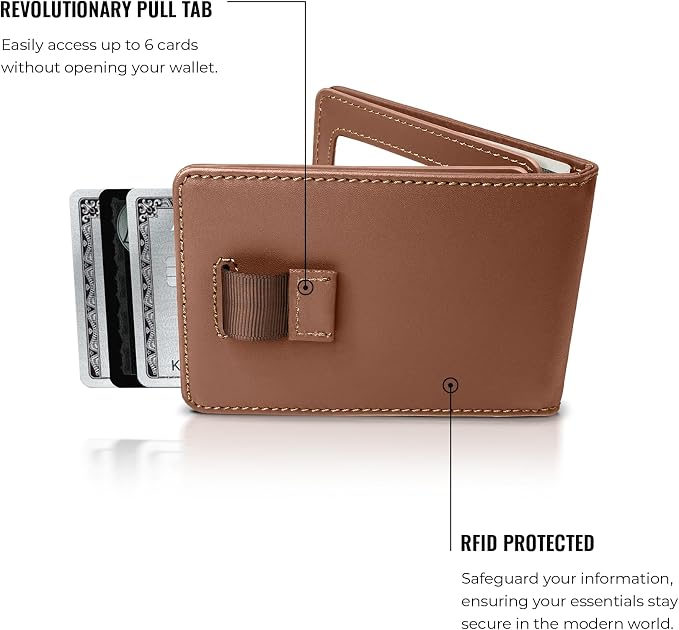 Kings Loot Wallet for Men | Customized Minimalist Slim RFID Blocking Leather - Image 5