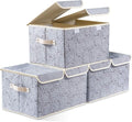 PRANDOM Large Foldable Storage Bins by Prandom