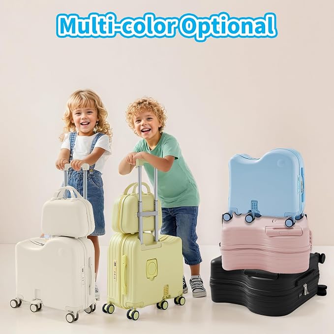 TABU Ride-on Luggage with Handbag - Image 3
