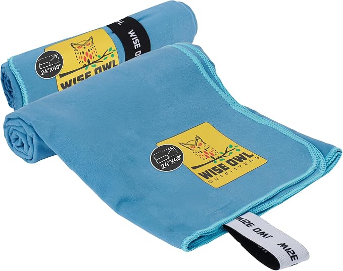 Wise Owl Outfitters Microfiber Camping Towel - Image 8