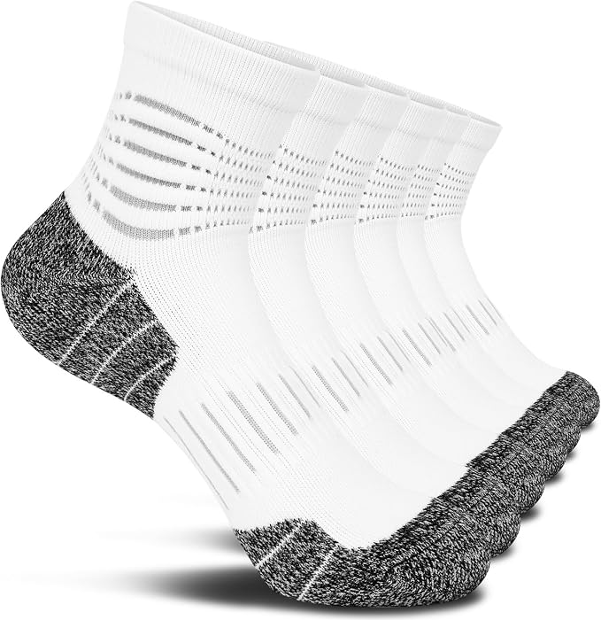 IRAMY Ankle Compression Socks for Men Athletic Running Socks by IRAMY