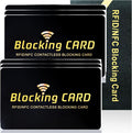 Aigee RFID Blocking Cards 6 Pack, Contactless NFC Debit Credit Card Passport by Aigee