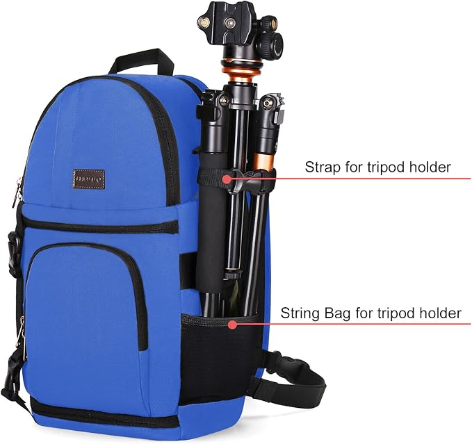 MOSISO Camera Sling Bag, DSLR/SLR/Mirrorless Camera Backpack Case Shockproof - Image 3