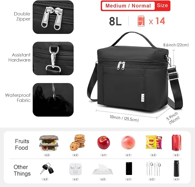 NOL Natural Organic Lifestyle Reusable Lunch Bags - Image 2