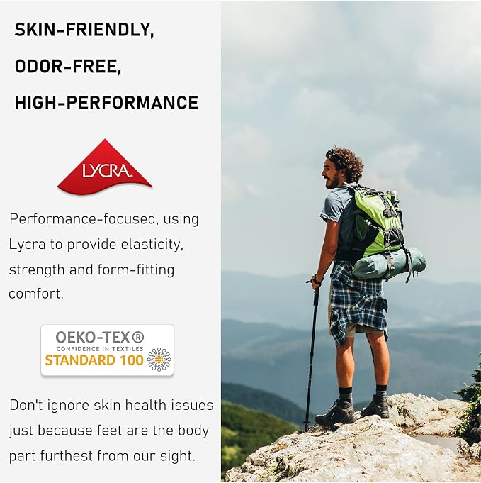 Elite Cushioned Compression Mid-crew Socks 4-Pack - Image 6