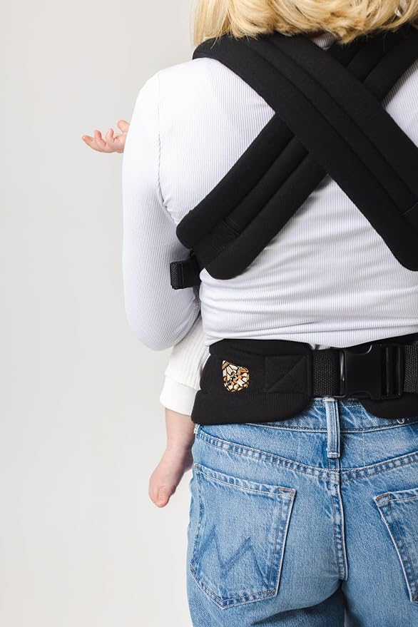 Mabē Monarch Ergonomic Baby Carrier – Premium Cotton Soft Structured Newborn to - Image 5