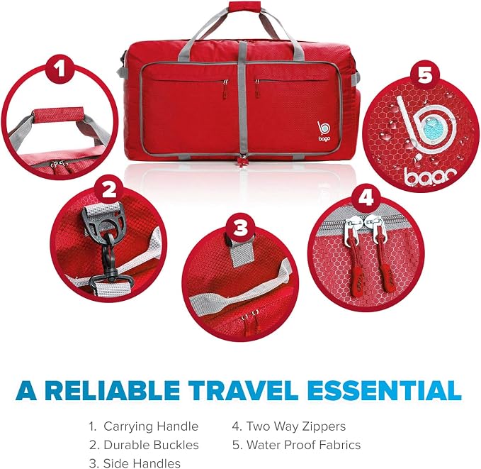 Bago Big XXL Foldable Duffel Bags - Image 4