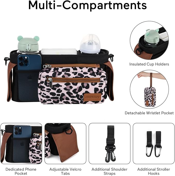 Momcozy Universal Stroller Organizer - Image 2