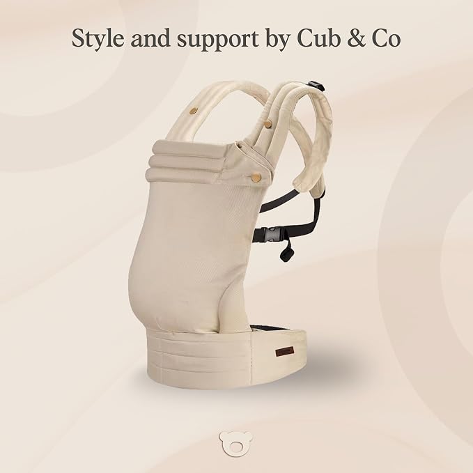 Cub & Co Ergonomic Baby Carrier Newborn to Toddler – 4-in-1 Adjustable - Image 6