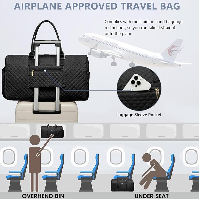 Weekender Travel Duffle Bag for Women - Image 6