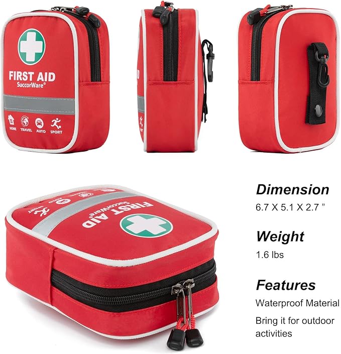 SuccorWare130 Pieces First Aid Kit - Image 5